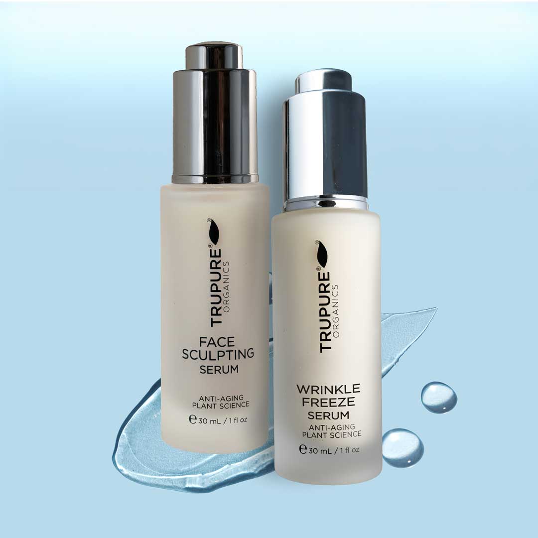 Face Sculpting Serum and Wrinkle Freeze Serum