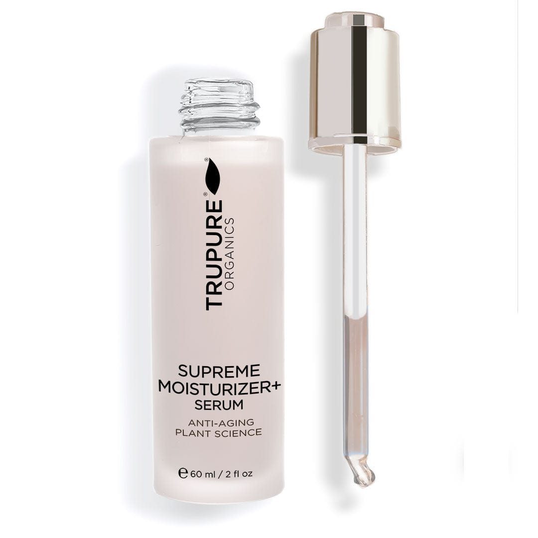 Supreme Moisturizer plus Serum bottle by TruPure Organics